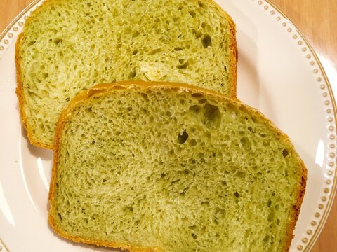 ＊HB＊太白ごま油でお茶食パン